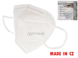 Obrázek z Respirátor CZ FFP3 Premium 5ks v krabiččce 